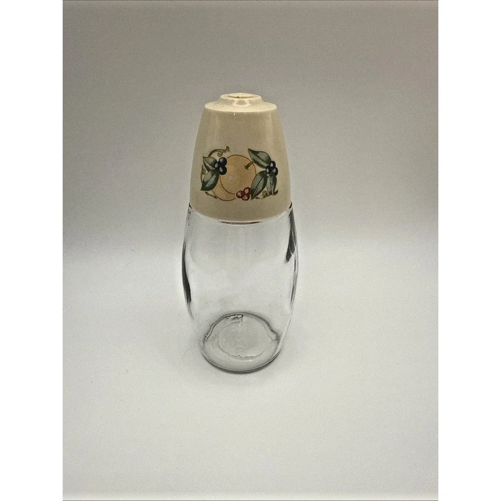Vintage CORELLE GEMCO ABUNDANCE SUGAR SPICE SHAKER Rare